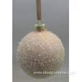 Christmas Glass Ball Ornaments Pink Baubles